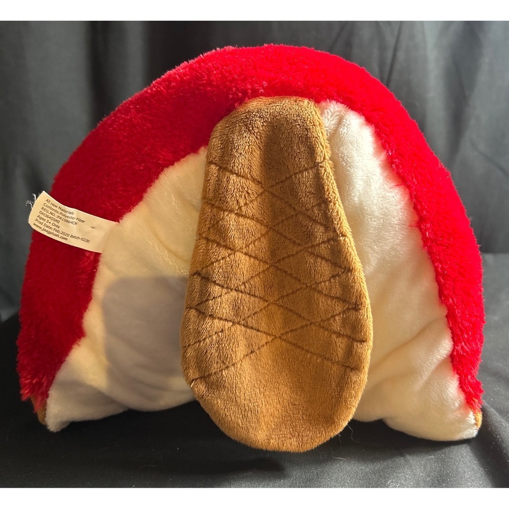 Buc-ee's Beaver Plush Pillow Pet Jaag Red Hat Texas Mascot Stuffed Animal 2020 - Picture 4 of 10